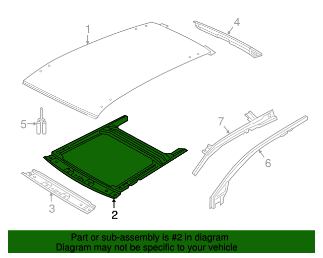 Roof Rail 5G9-809-422