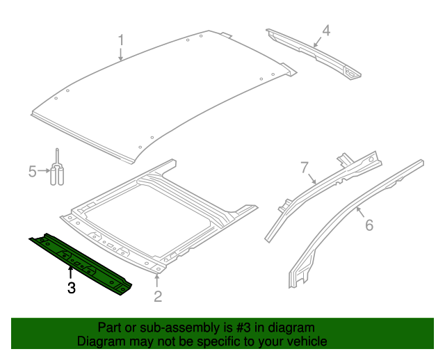 Header Panel 5G9-817-123-B