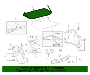 Tonneau Cover - Toyota (64910-F4010)