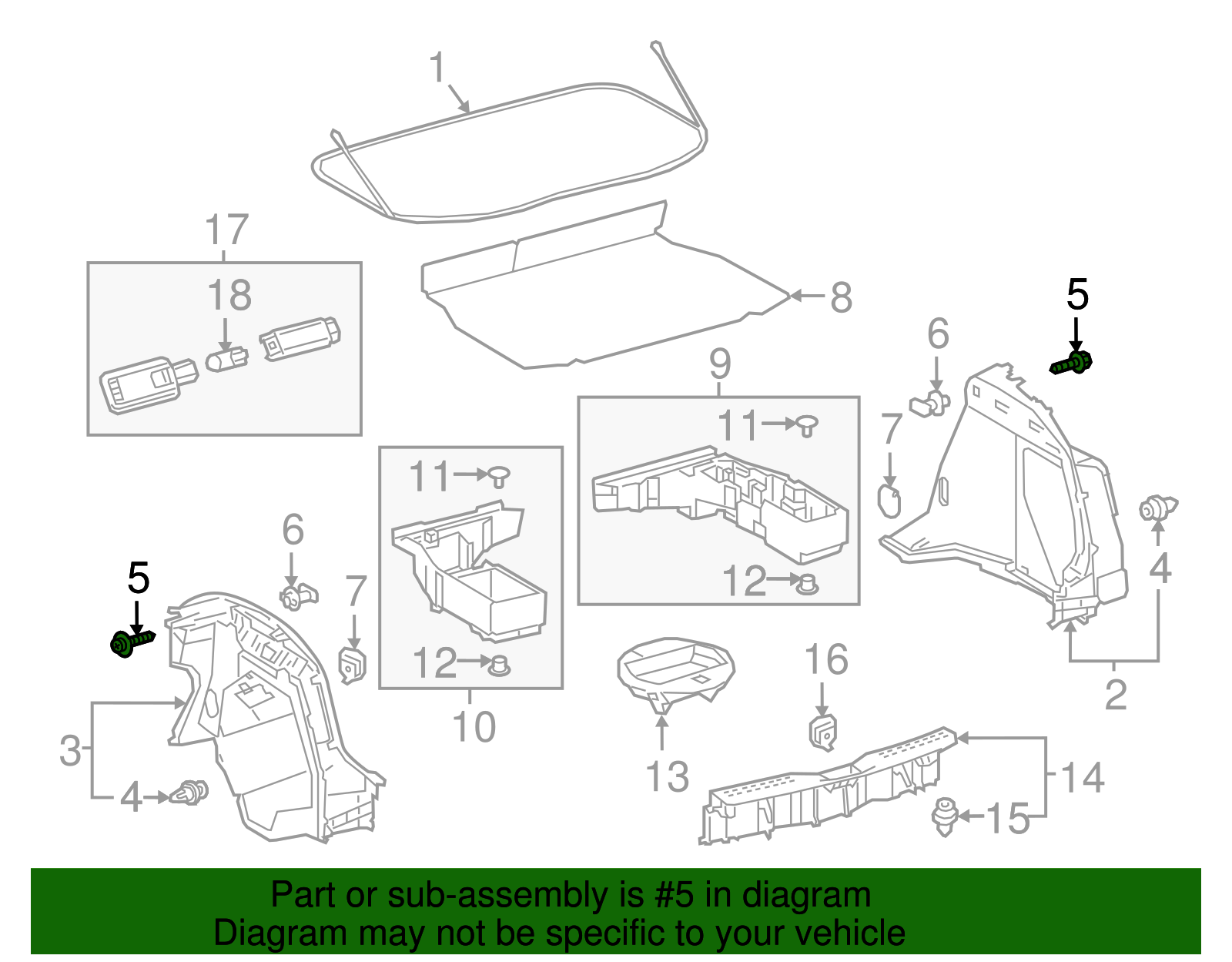 Side Trim Panel Screw - Scion (90159-40271)
