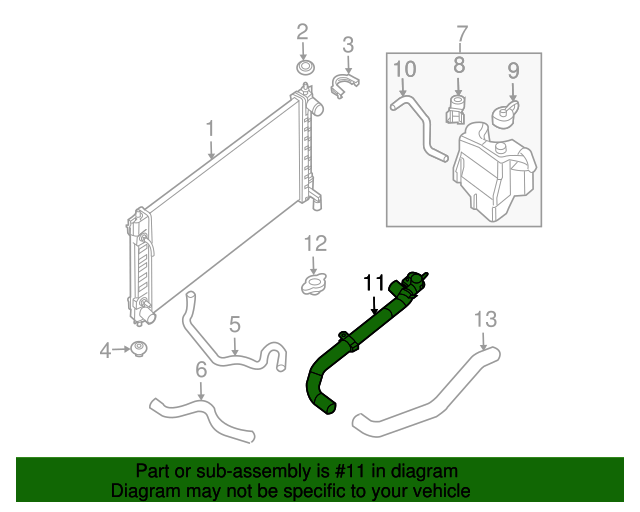 2007-2013-nissan-altima-hose-radiator-upper-21501-9ha0a-tascaparts