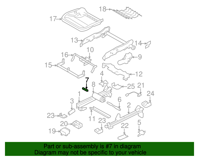 20072018 Volvo Power Seat Motor Drive Shaft 9123868