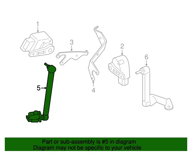 thumbnail image 2 of BMW Genuine Regulating Rod 37-14-6-763-733 - OEM Engine Part 2 of 3