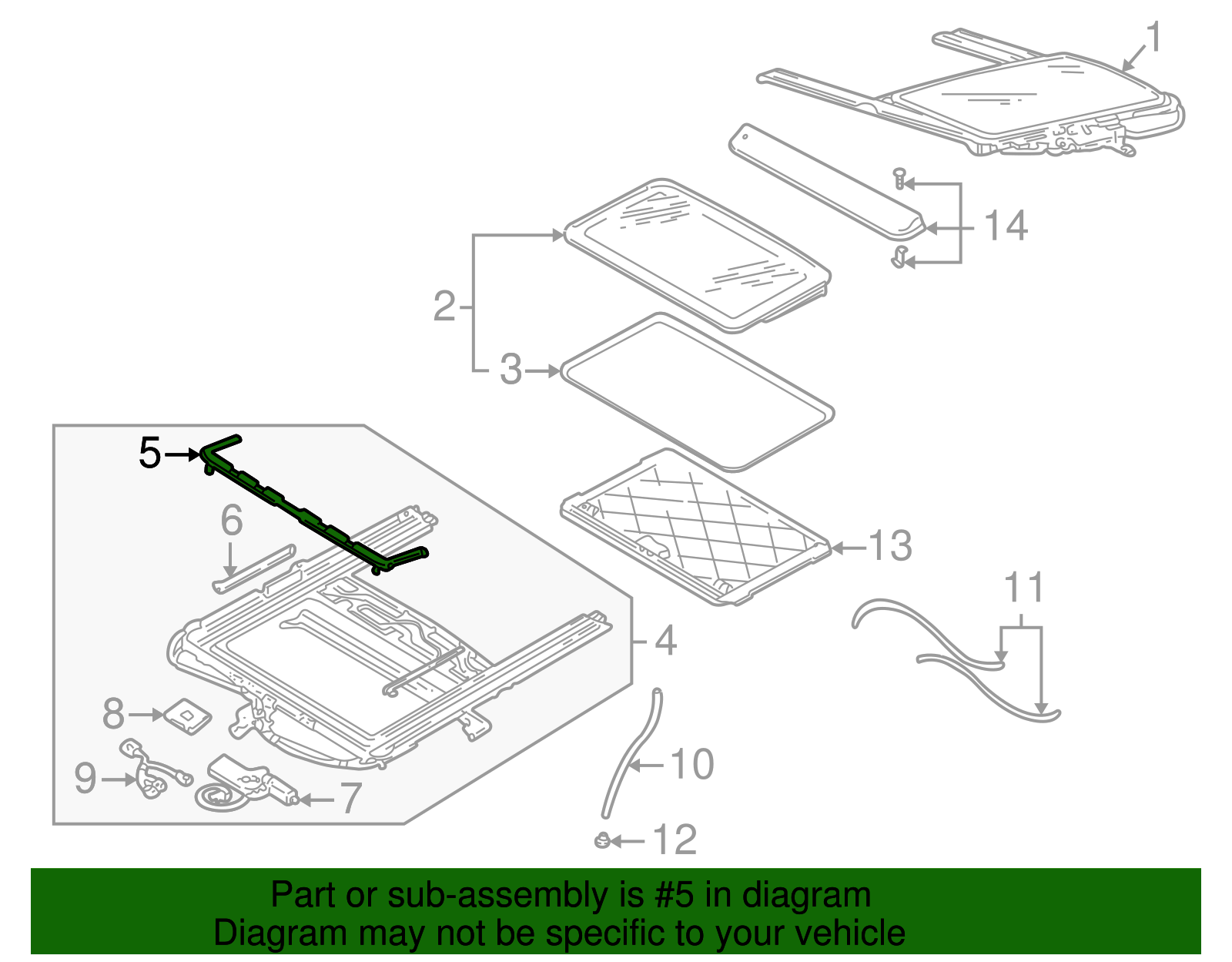 Deflector - Ford (XW4Z-54500A26-AA)