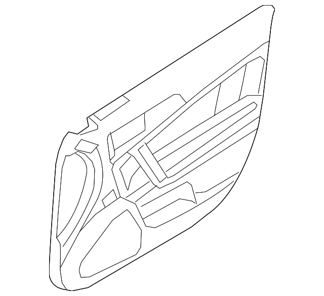 Ford Dealership 20112012 Lincoln MKZ Panel Assembly Door Trim 9H6Z