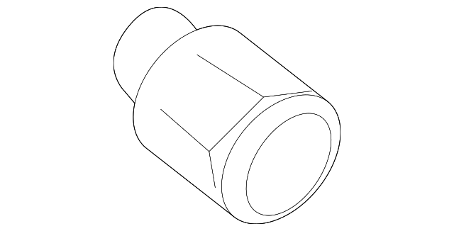 Wheel Locks, Hidden Lug Nuts - Ford (XW4Z-1A043-BC)
