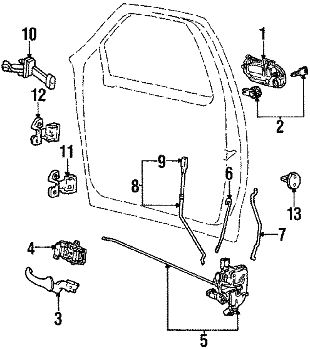 Control Rod - Ford (YL1Z-7821852-AAB)