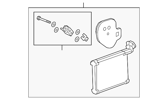 Evaporator - GM (87848946)
