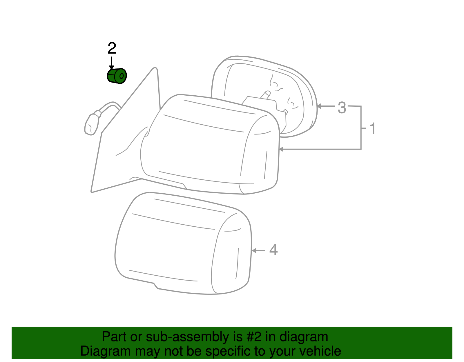 Mirror Assembly Nut - Scion (90179-06208)