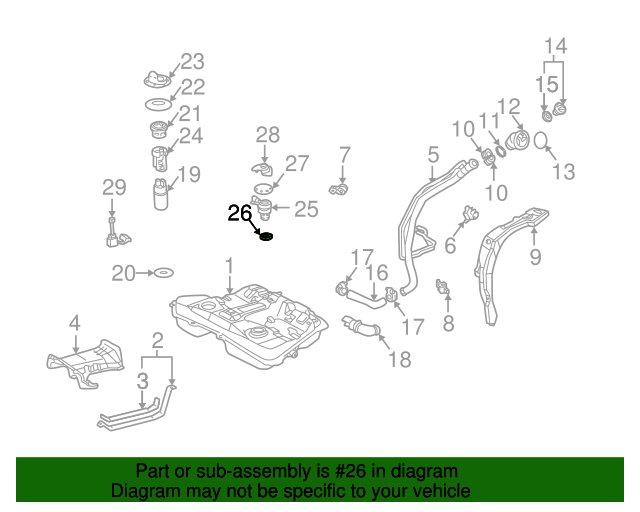 Genuine Toyota Cut-Off Valve Gasket 77177-02010