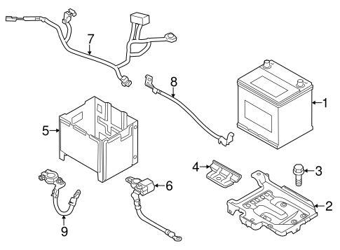 Battery for 2016 Hyundai Elantra #0