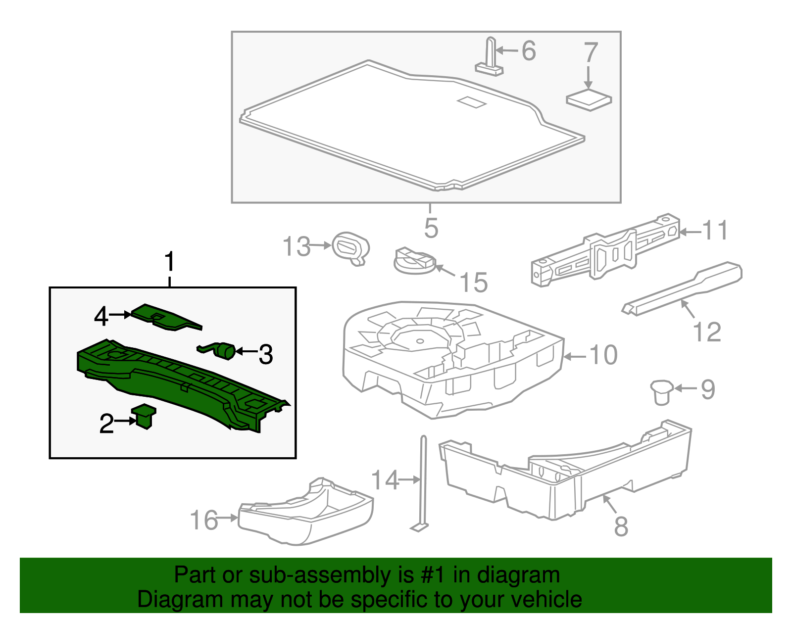Floor Pan - GM (95297829)