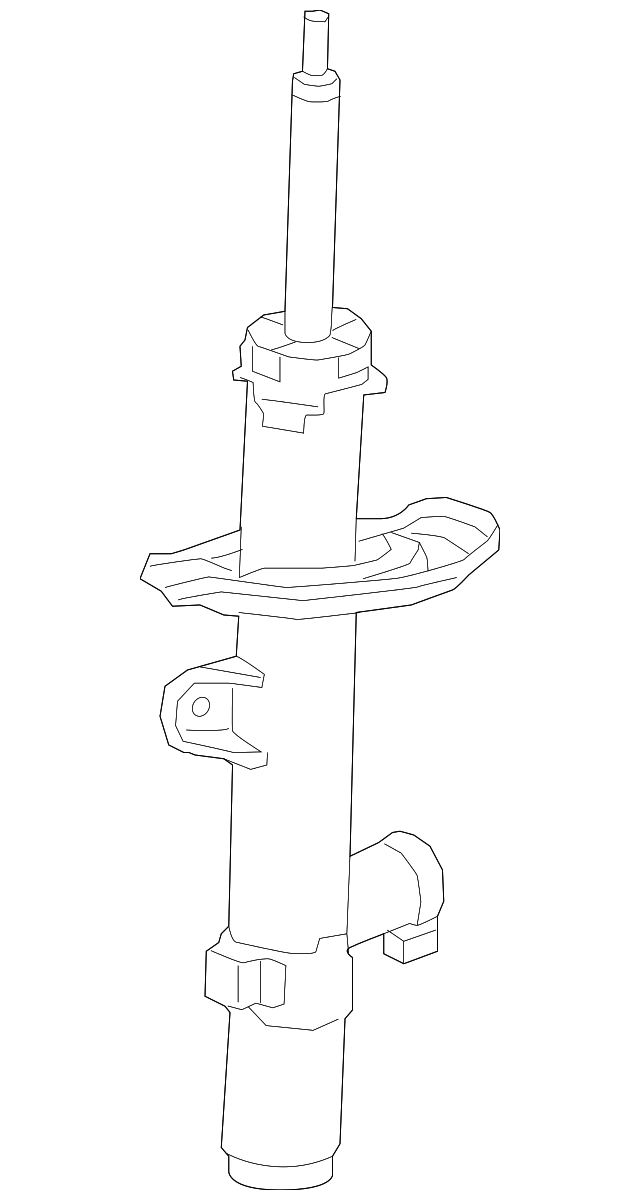 Original Shock Absorber Unit, R Front for 20192021 Acura RDX OEM