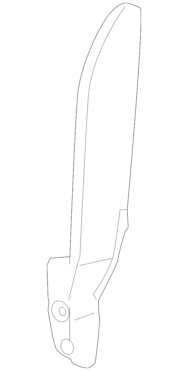 Passenger Side Fender Insulator - GM (96661151)