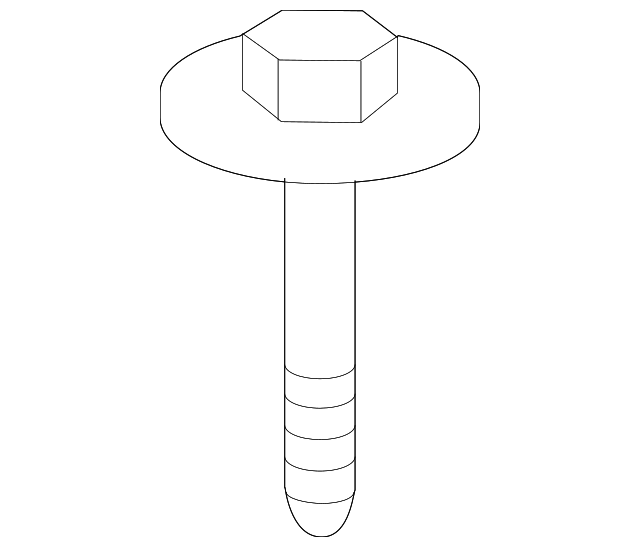 M6x1x40 Multi-Purpose Bolt - GM (11516725)