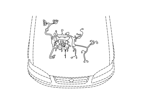 Wiring Harnes For 1992 Toyotum Pickup