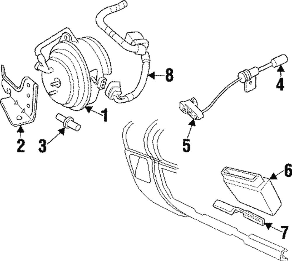 Actuator Assembly - Ford (E83Z-9A825-E)