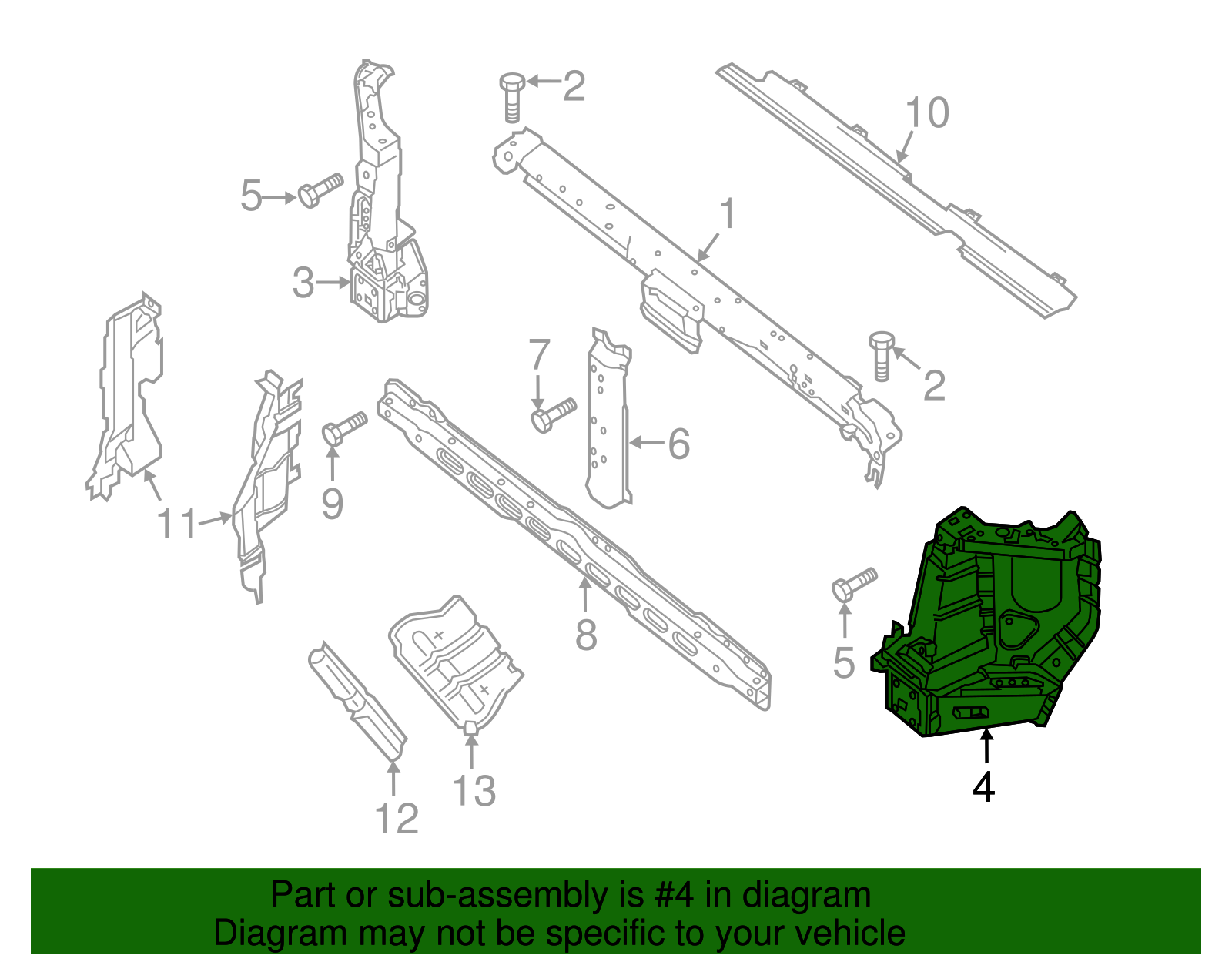 2012 2021 Nissan Side Panel F2521 1PAMA Temecula Nissan Parts