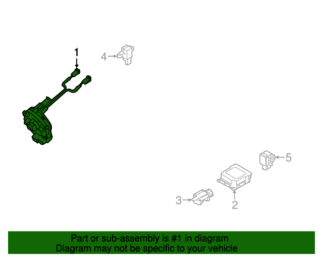 20122014 Kia Rio Clock Spring 934901W120 OEM Parts Online