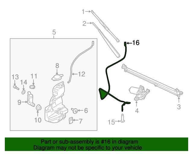 Connector Hose 20182020 Ford F150 (JL3Z17A605D) Wholesale Ford