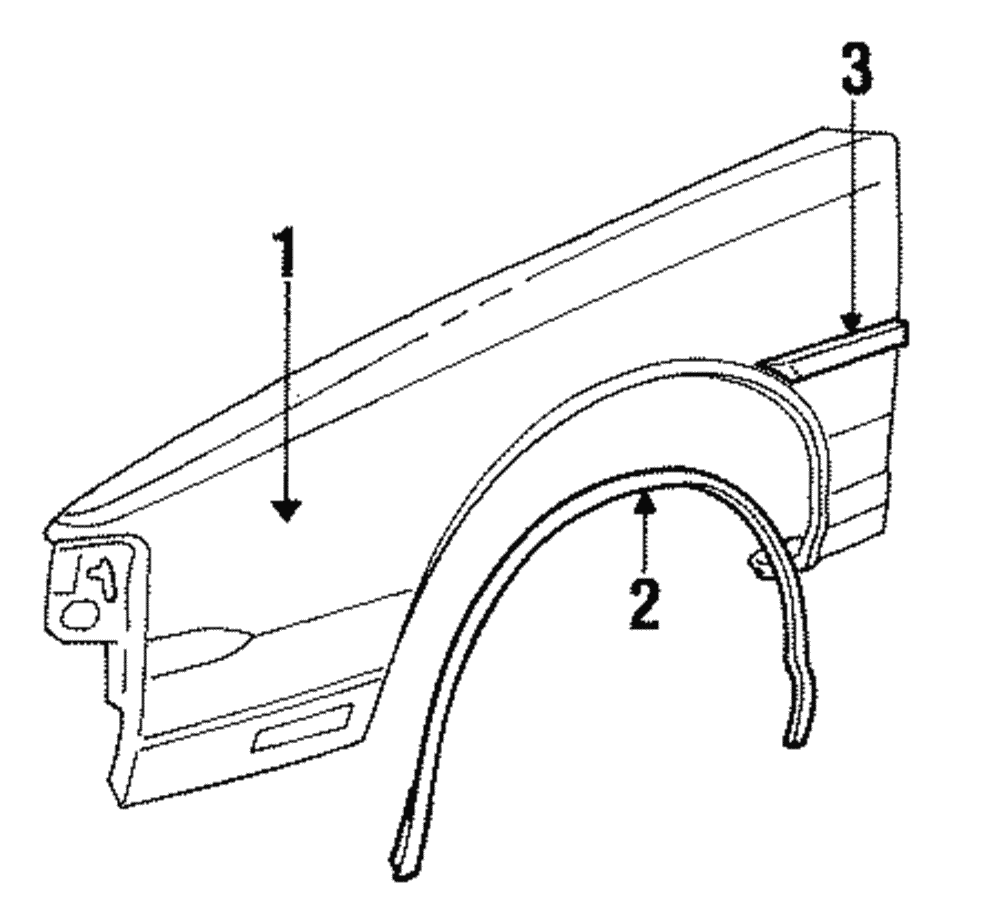 Fdr Assembly-Front (Service)                       Sce: A - GM (12397190)