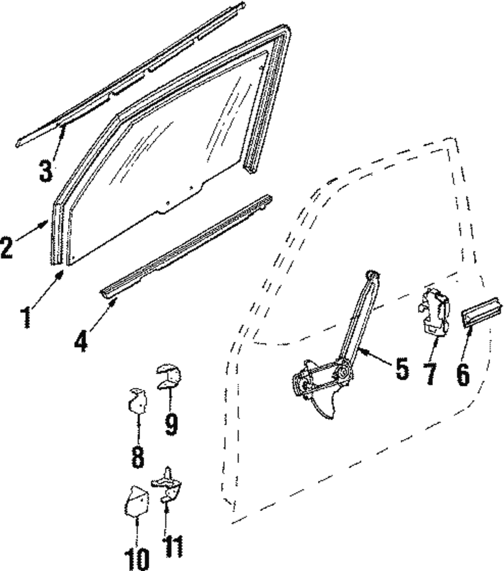 Window Regulator - GM (20446080)