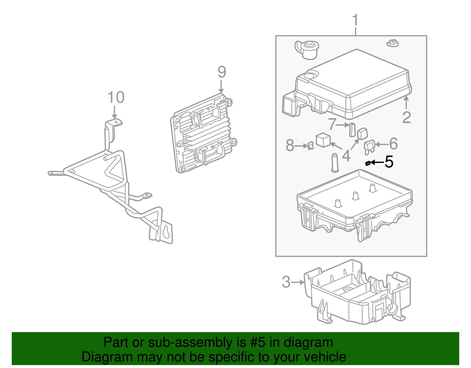 30 Amp Automotive Mini Fuse - GM (12092075)