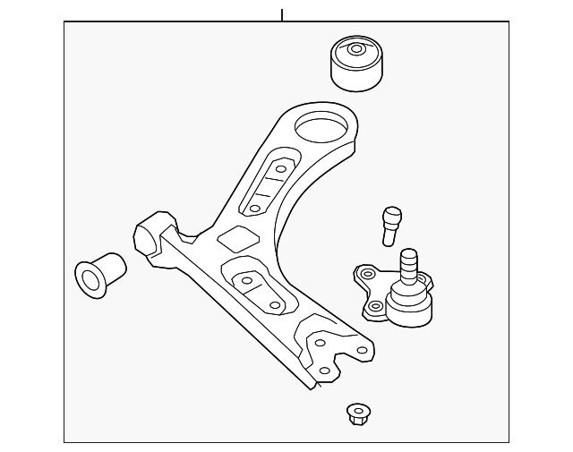 20162020 Kia Optima Lower Control Arm 54501C1000 XportAuto