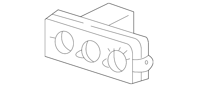 Control, Heater & A/C - GM (9364241)