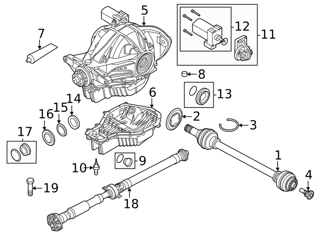 33-10-8-047-170 - Differential Assembly - 2020-2024 BMW | Buy BMW  