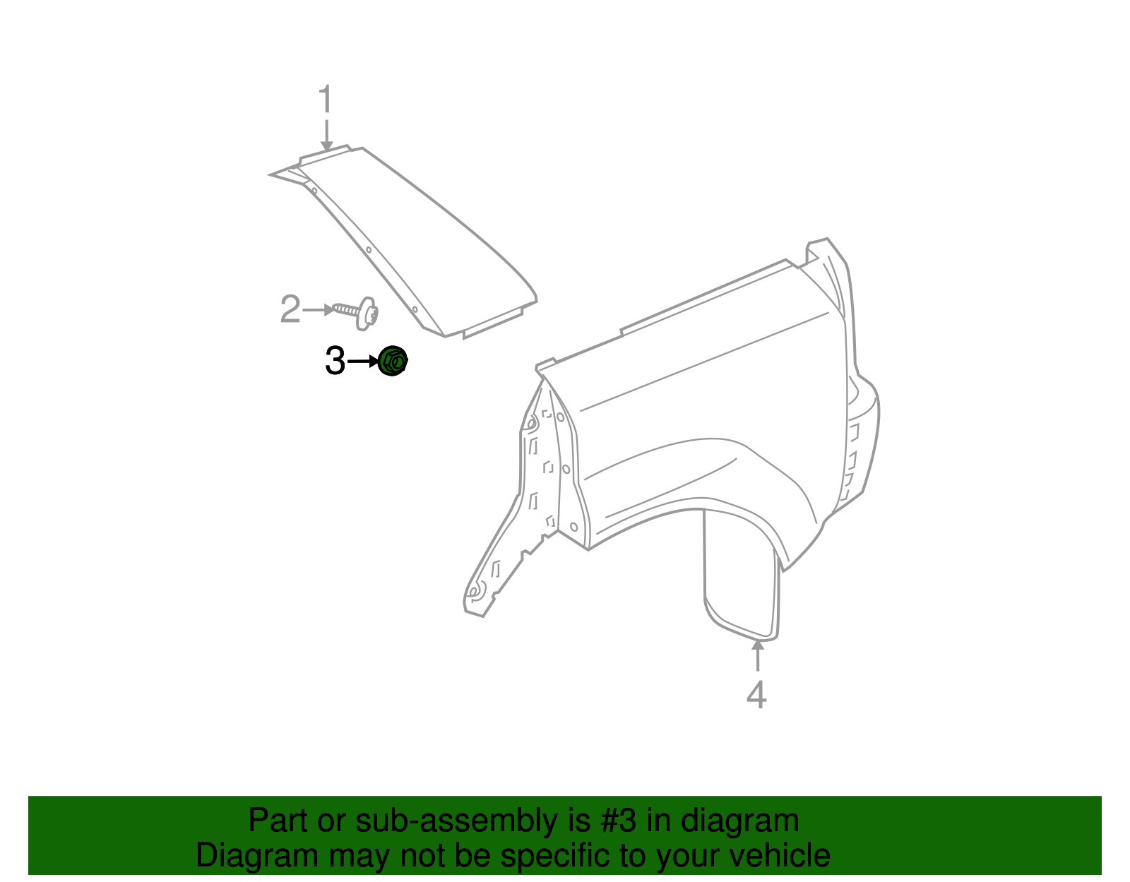 Multi-Purpose Nut - GM (11514517)