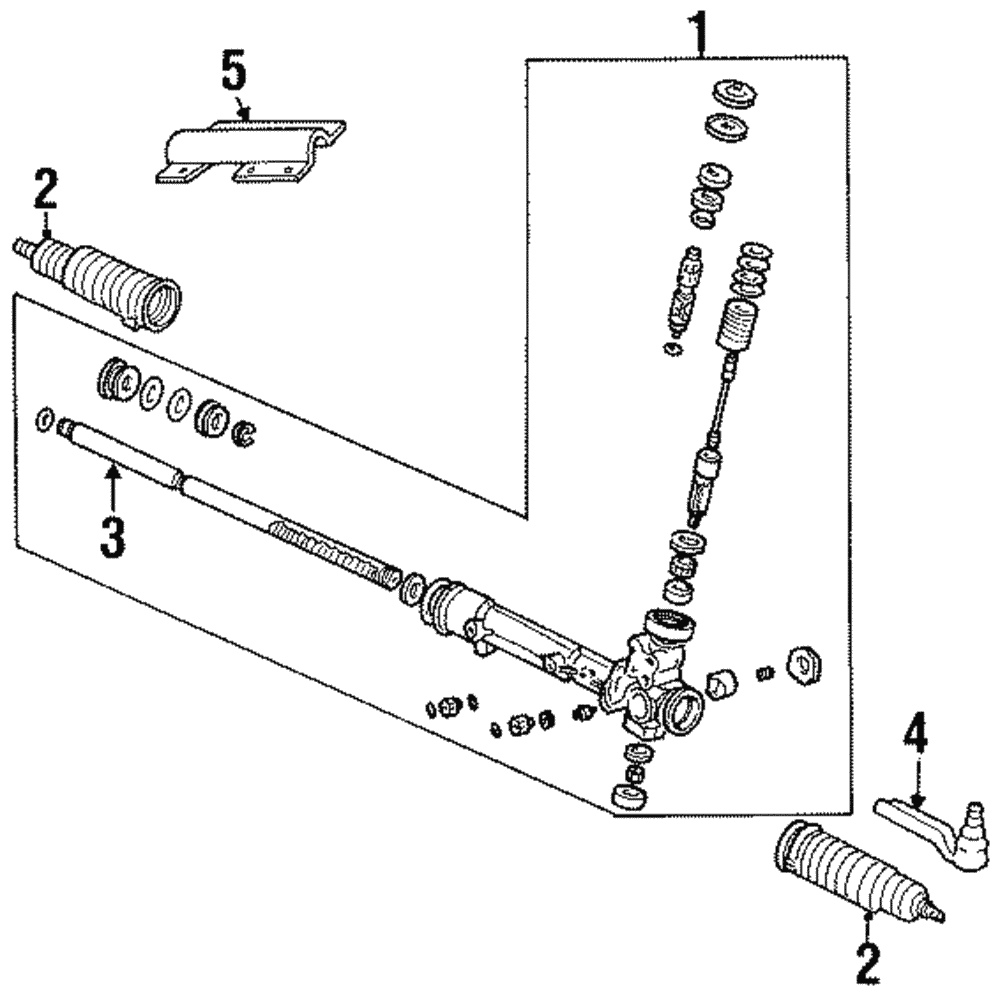 Inner Tie Rod - Ford (YS8Z-3280-AA)