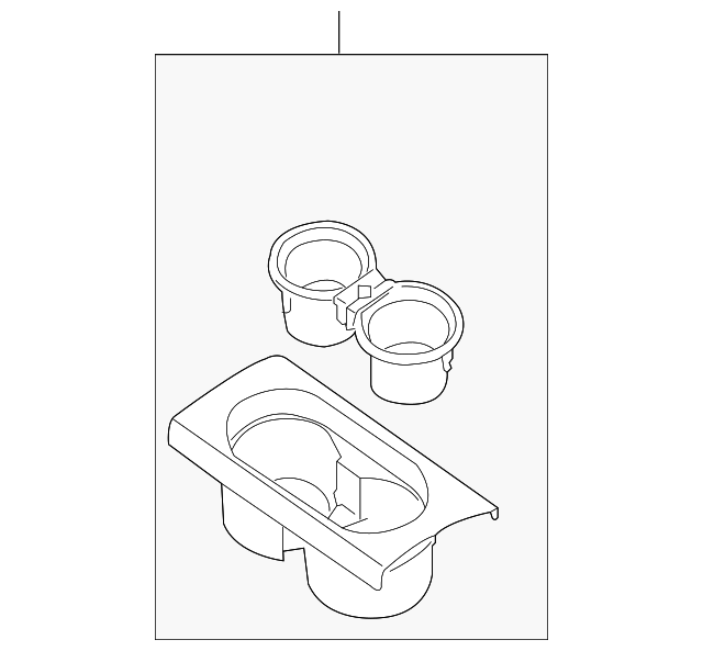 20052021 Nissan Frontier Front CupHolder 969319BH0D Nissan Parts Store
