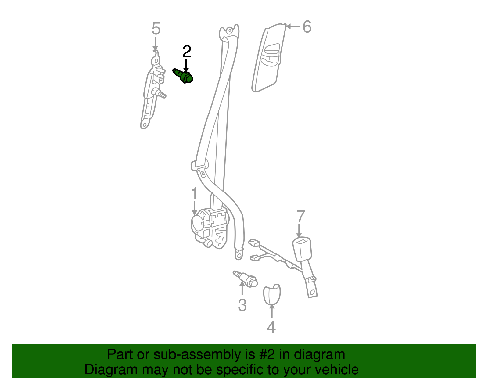 Adjuster Bolt - Toyota (90105-A0186)