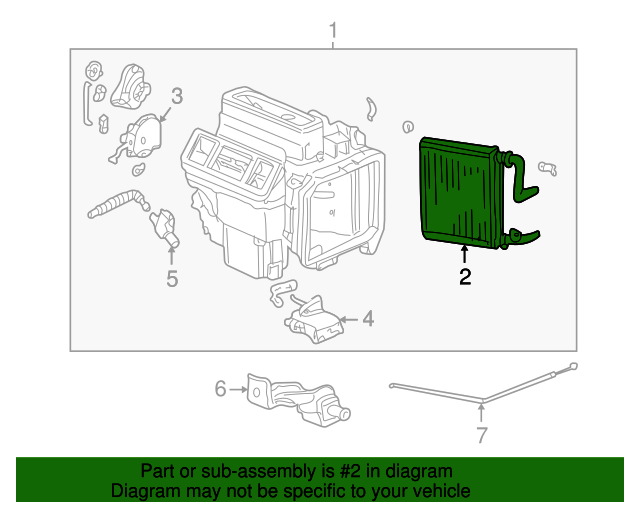 79110S0XA01 Core, Heater 20012006 Acura MDX Honda Acura Online