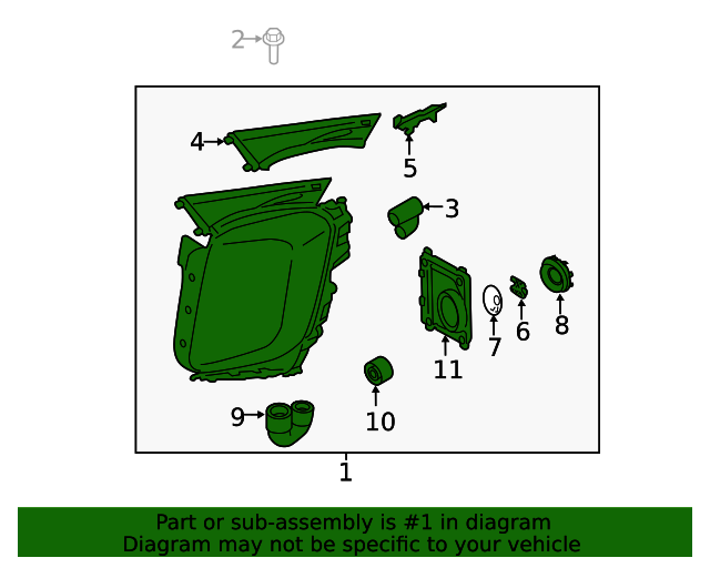 92102S9200 Headlamp Assembly 2022 Kia Telluride Genuine Kia Parts