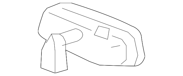 Mirror Assembly-I/S Rear View - GM (94725971)