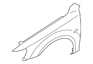 2006-2011 Hyundai Azera Fender 66320-3L100 | Retail Performance Auto Parts