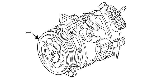 2019-2024 GM Air Conditioning Compressor Kit 86805593 | OEM Parts 