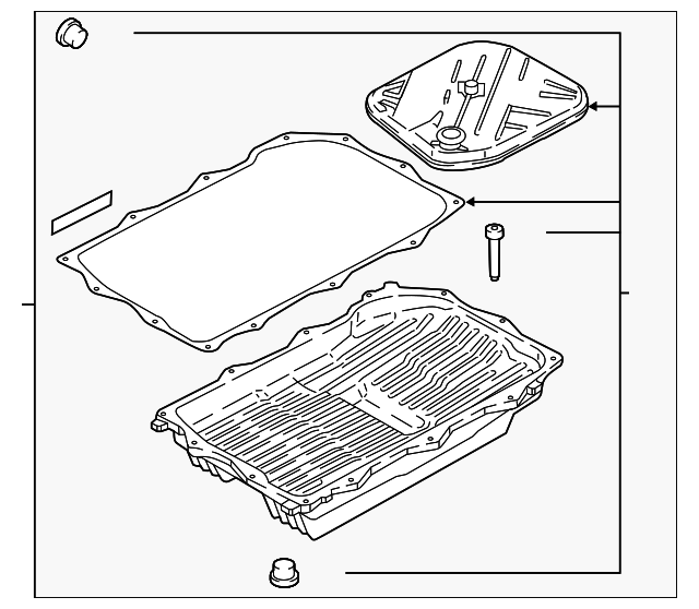 24119503407 20152020 BMW Kit Oil Pan Fluid Filter Au 241020 (24119
