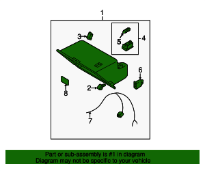 2003-2006 Hyundai Tiburon Glove Box Assembly 84501-2C500-LK | OEM Parts ...