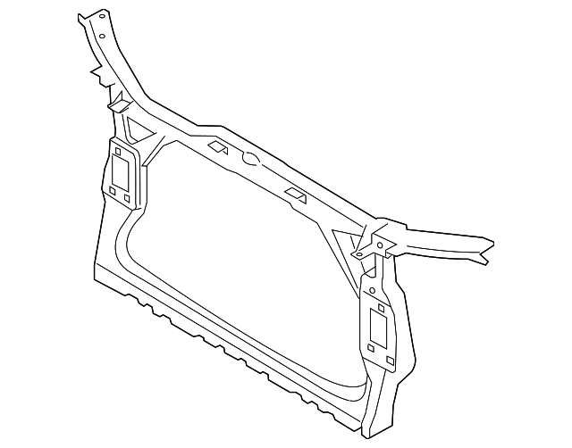 2013-2015 Audi RS5 Radiator Support 8F0-805-588 | Genuine Audi Parts