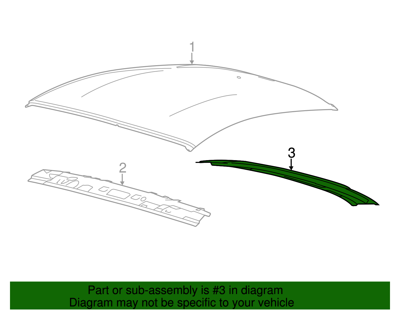 Rear Header - Ford (FR3Z-6342220-A)