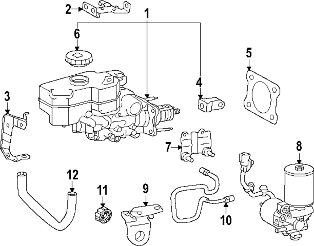 Master Cylinder - Toyota (47055-AN030)