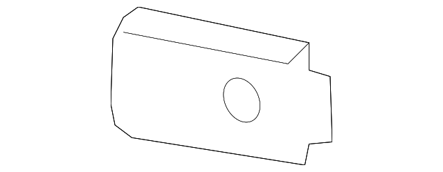 Handle, I/P Compt Dr Lat Rel - GM (92254701)