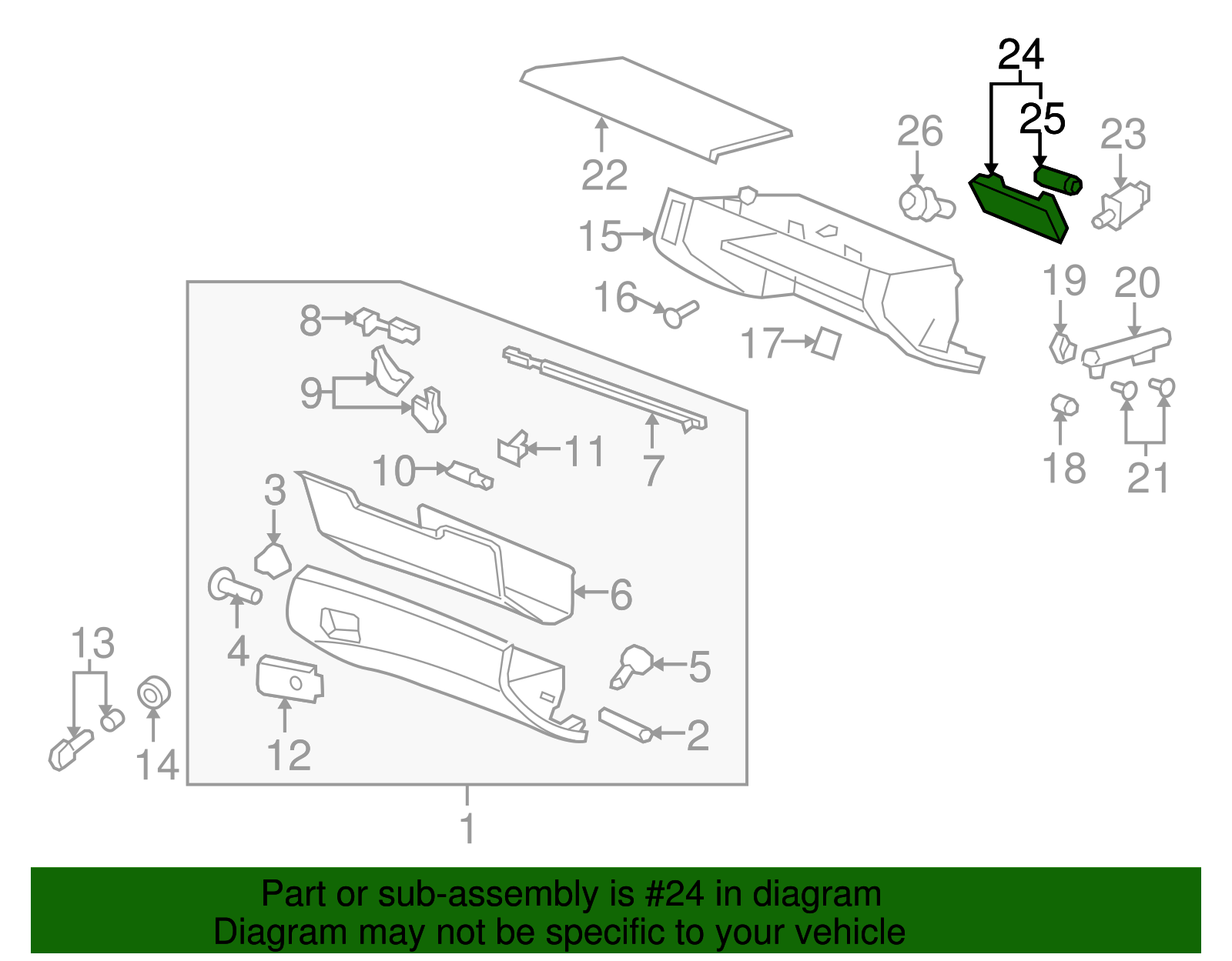 Lamp, I/P Compt - GM (92258153)