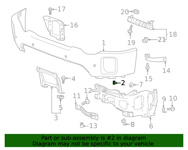 2016-2024 GM Multi-Purpose Nut 11548580 GM | GMPartsDirect.com
