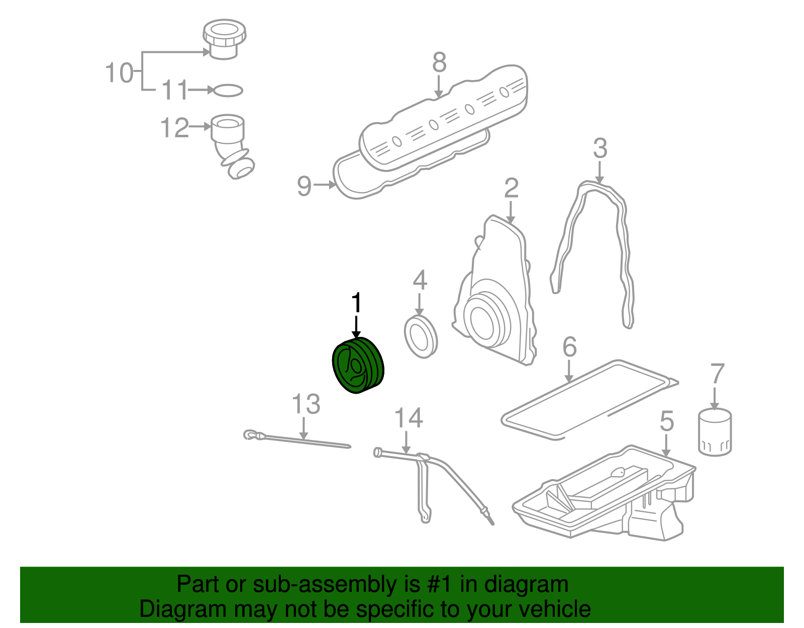 Vibration Damper - GM (12634105)