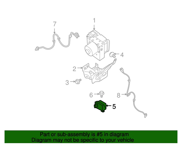 20042010 Nissan GSensor 47931CL80A OEM Parts Online