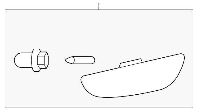Front Passenger Side Marker Lamp - GM (96830940)
